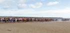 Start of the Pier to Pier Race, South Shields to Roker, Sunderland.